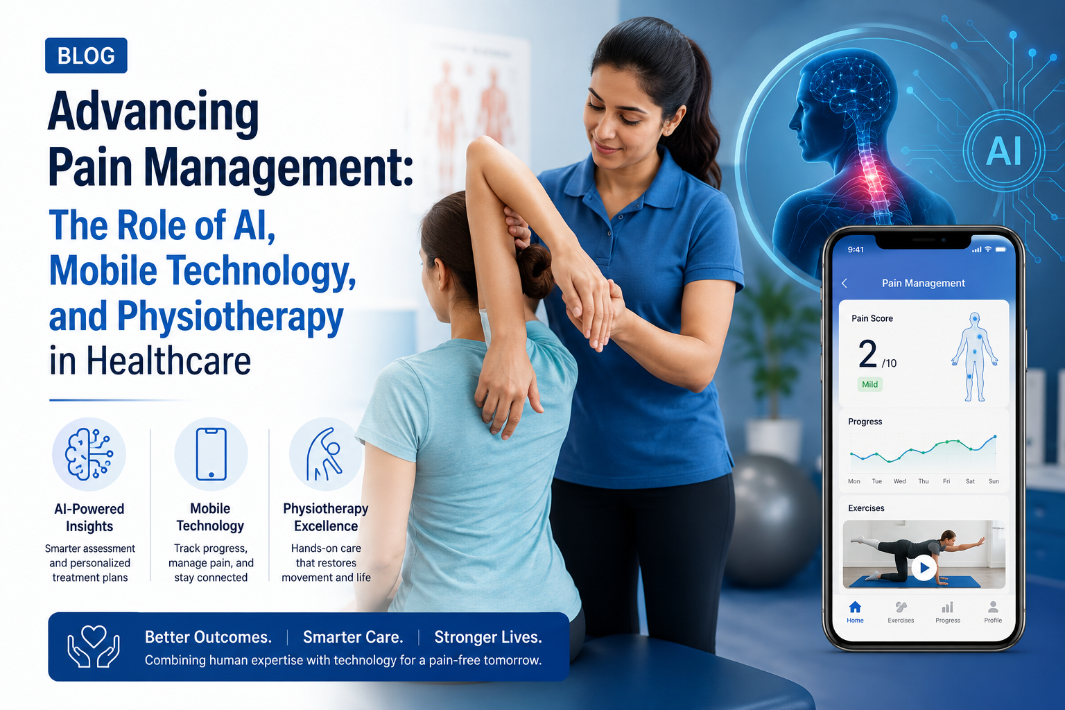 Advancing Pain Management: The Role of AI, Mobile Technology, and Physiotherapy in Healthcare