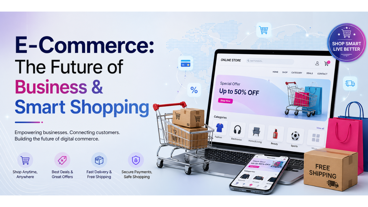 E-Commerce: The Future of Business and Smart Shopping