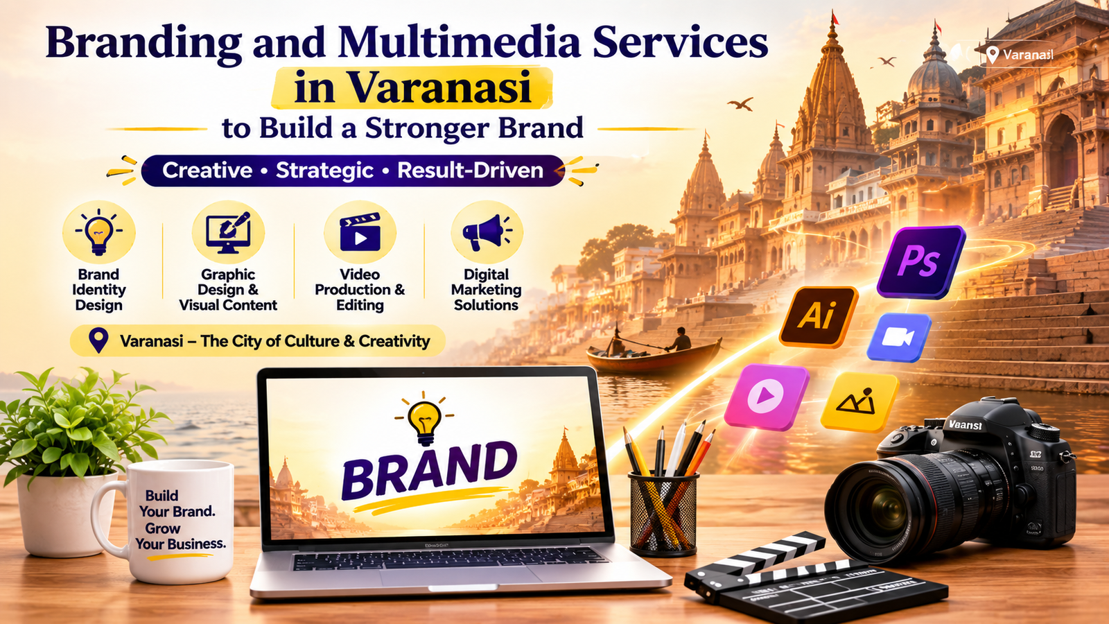 Branding and Multimedia Services in Varanasi to Build a Stronger Brand
