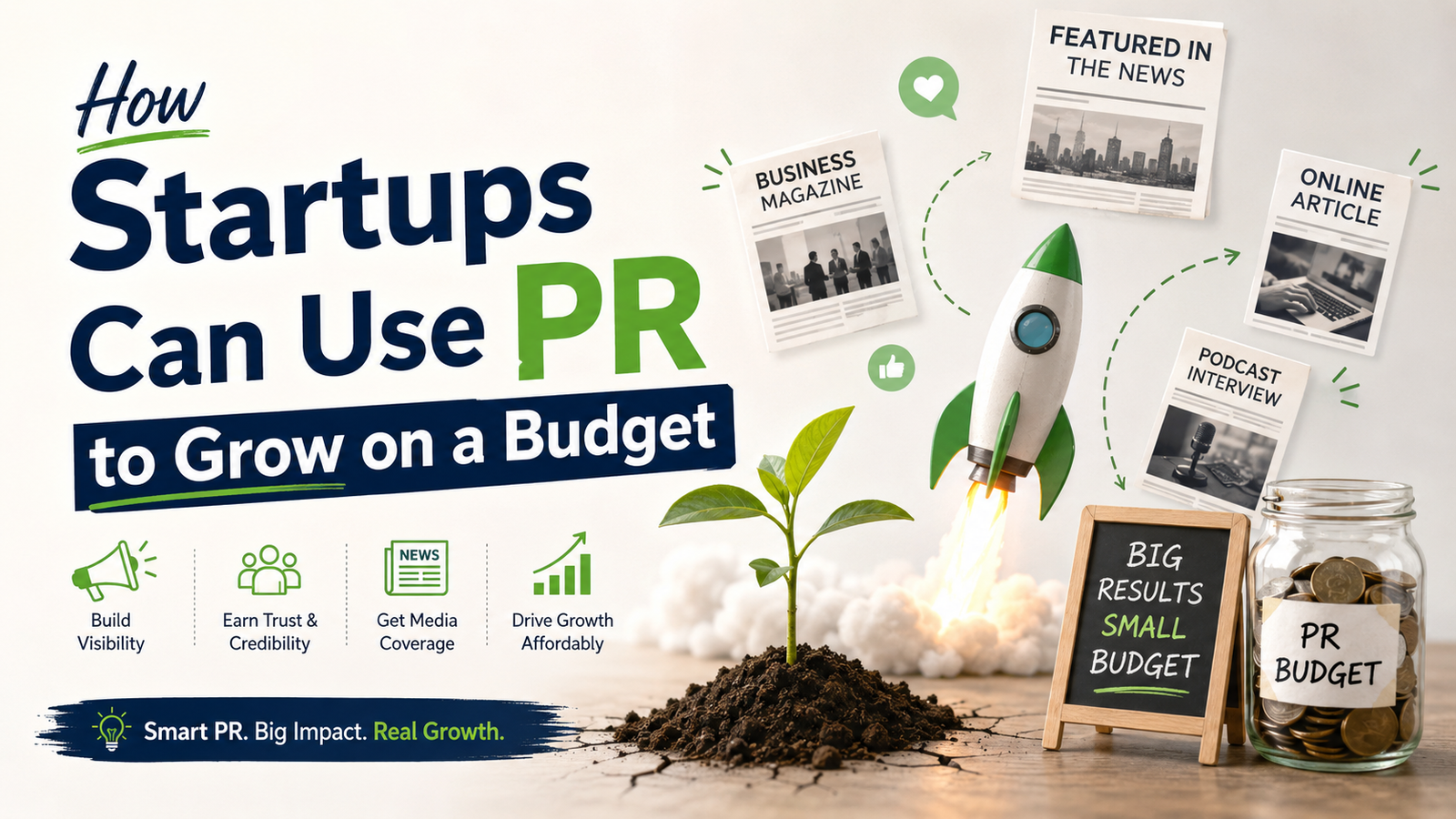 How Startups Can Use PR to Grow on a Budget