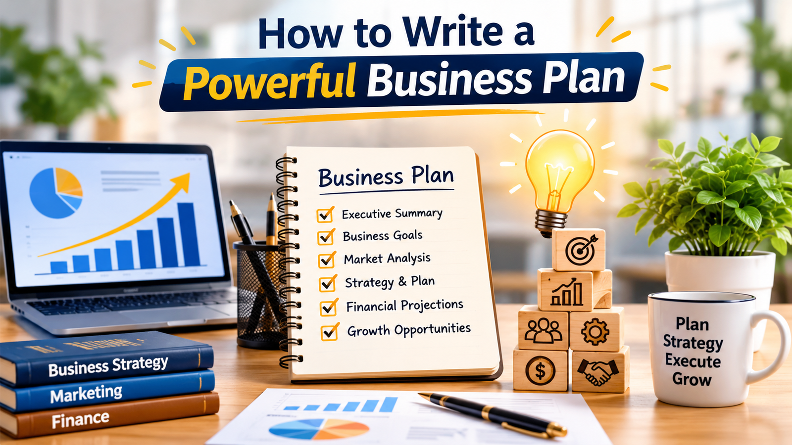 How to Write a Powerful Business Plan
