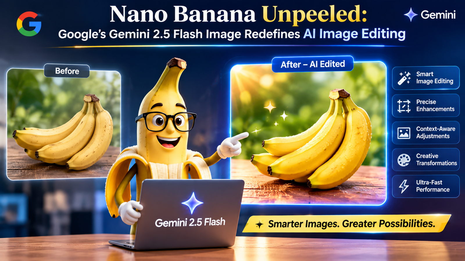 Nano Banana Unpeeled: Google’s Gemini 2.5 Flash Image Redefines AI Image Editing
