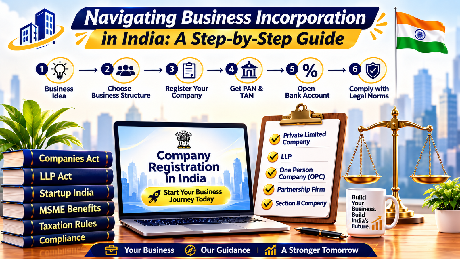 Navigating Business Incorporation in India: A Step-by-Step Guide