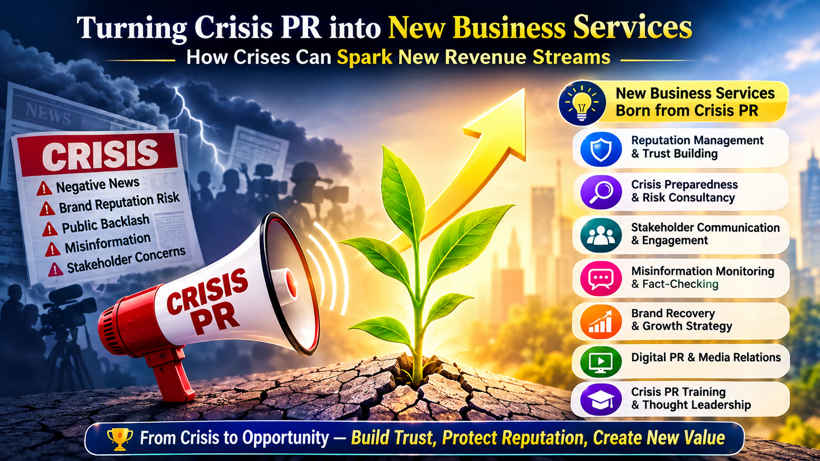 Turning Crisis PR into New Business Services: How Crises Can Spark New Revenue Streams