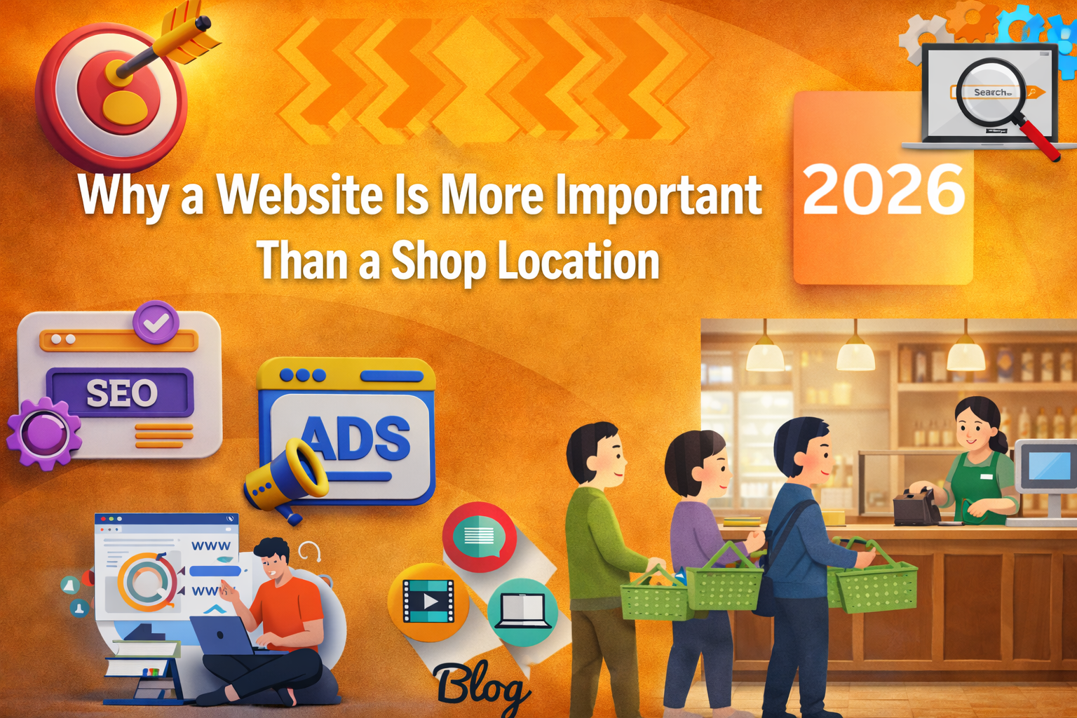 Why a Website Is More Important Than a Shop Location in 2026